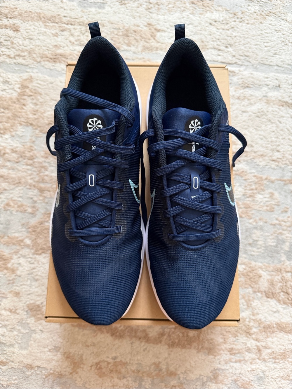 Nike Downshifter 12 Men’s Size 10 Navy Athletic Running Shoes